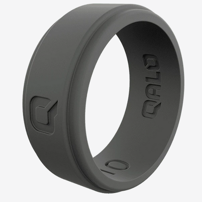  QALO MEN'S SILICONE RING - STEP EDGE(Qalo Mens Silicone Ring Step Edge)