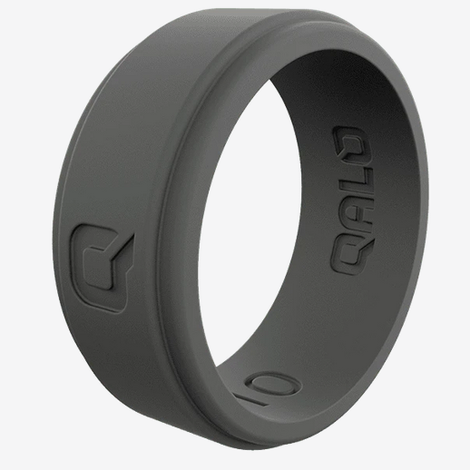  QALO MEN'S SILICONE RING - STEP EDGE(Qalo Mens Silicone Ring Step Edge)
