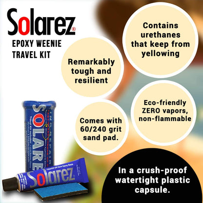  SOLAREZ WEENIE KIT - EPOXY(Surf Plus Supply Solarez Weenie Kit Epoxy)