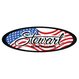  STEWART OVAL STICKER LARGE(Stewart Oval Sticker)