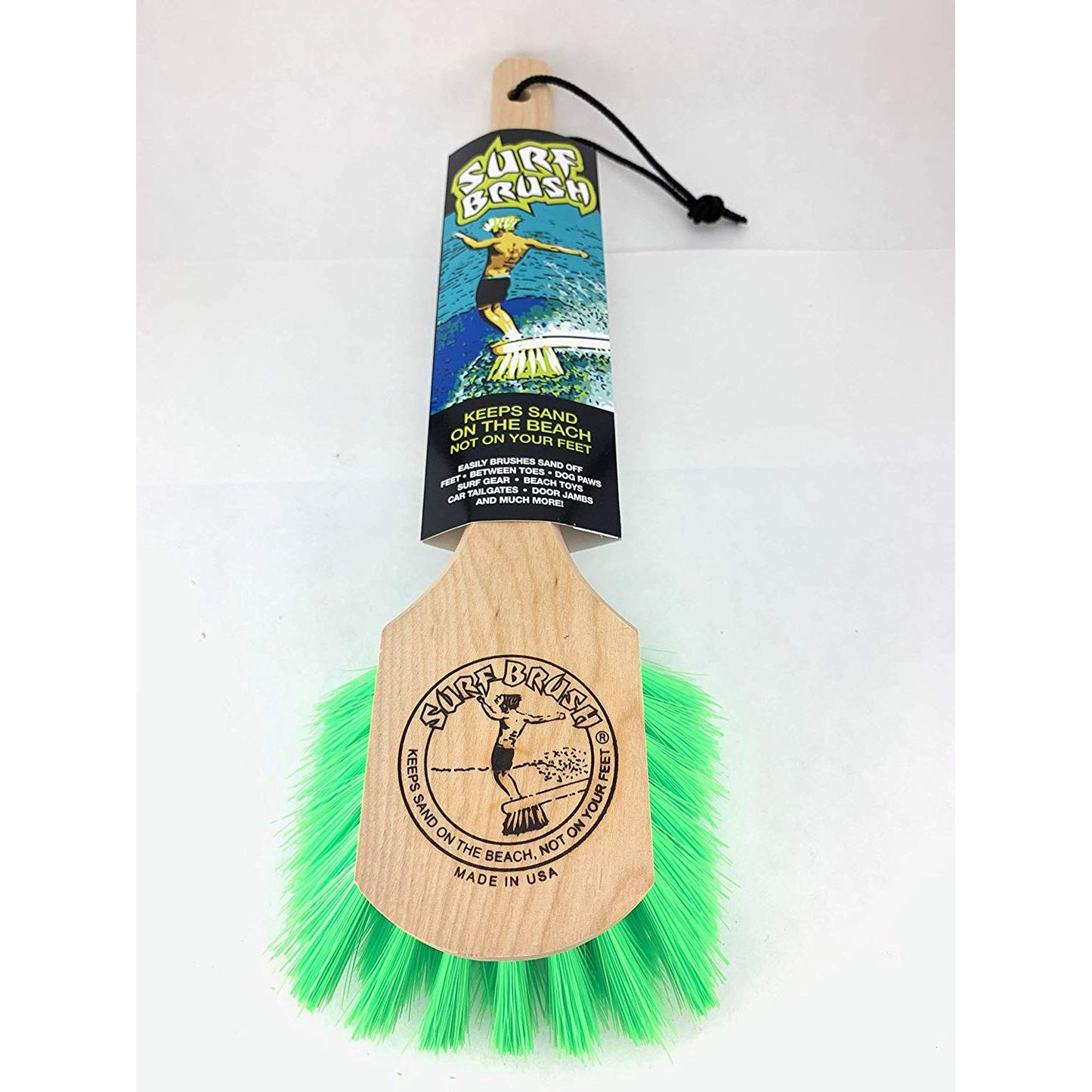  SURF BRUSH - WOOD LONG HANDLE(Surf Brush Wood Long Handle)