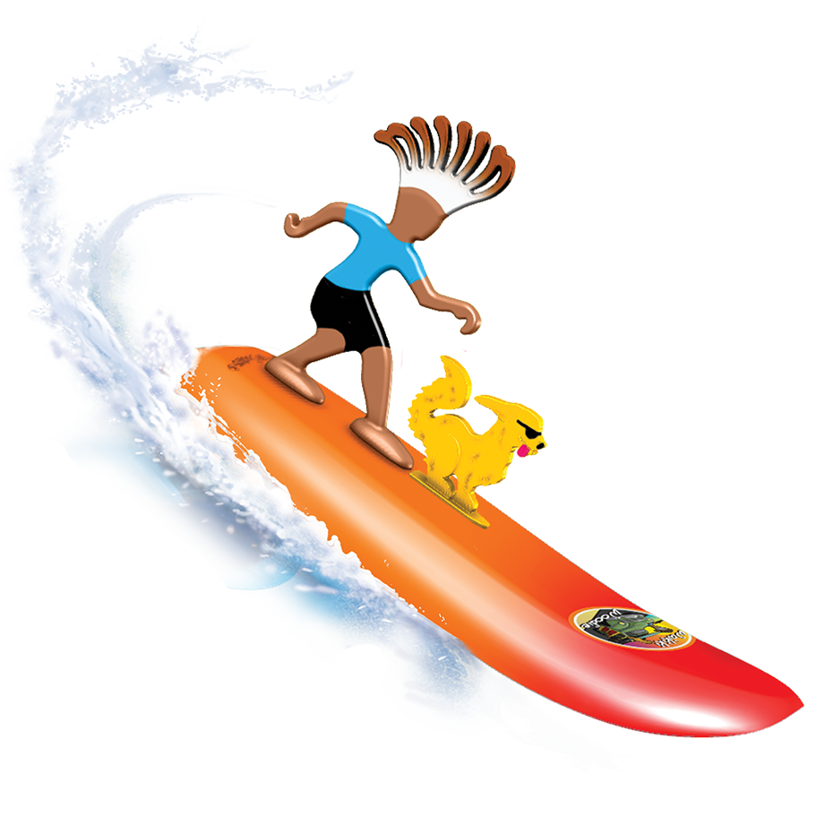 SURFER DUDES LEGENDS & PETS(Surfer Dudes Legends Pets)