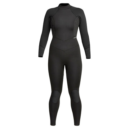  XCEL WETSUITS WOMEN'S AXIS 3/2mm BACK ZIP FULLSUIT BLACK FLORAL(Xcel Wetsuits Womens Axis 3 2mm Back Zip Fullsuit Black Floral)