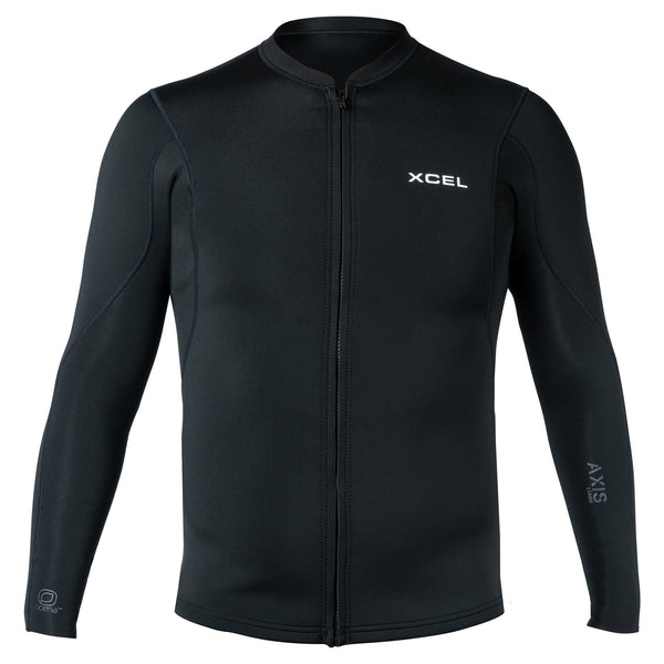  XCEL MEN'S AXIS L/S FRONT ZIP JACKET 1.5MM(Xcel Mens Axis L S Front Zip Jacket 1 5mm)