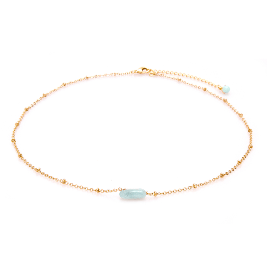  LOTUS & LUNA STONE OF THE EARTH NECKLACE(Lotus Luna Stone Of The Earth Necklace)