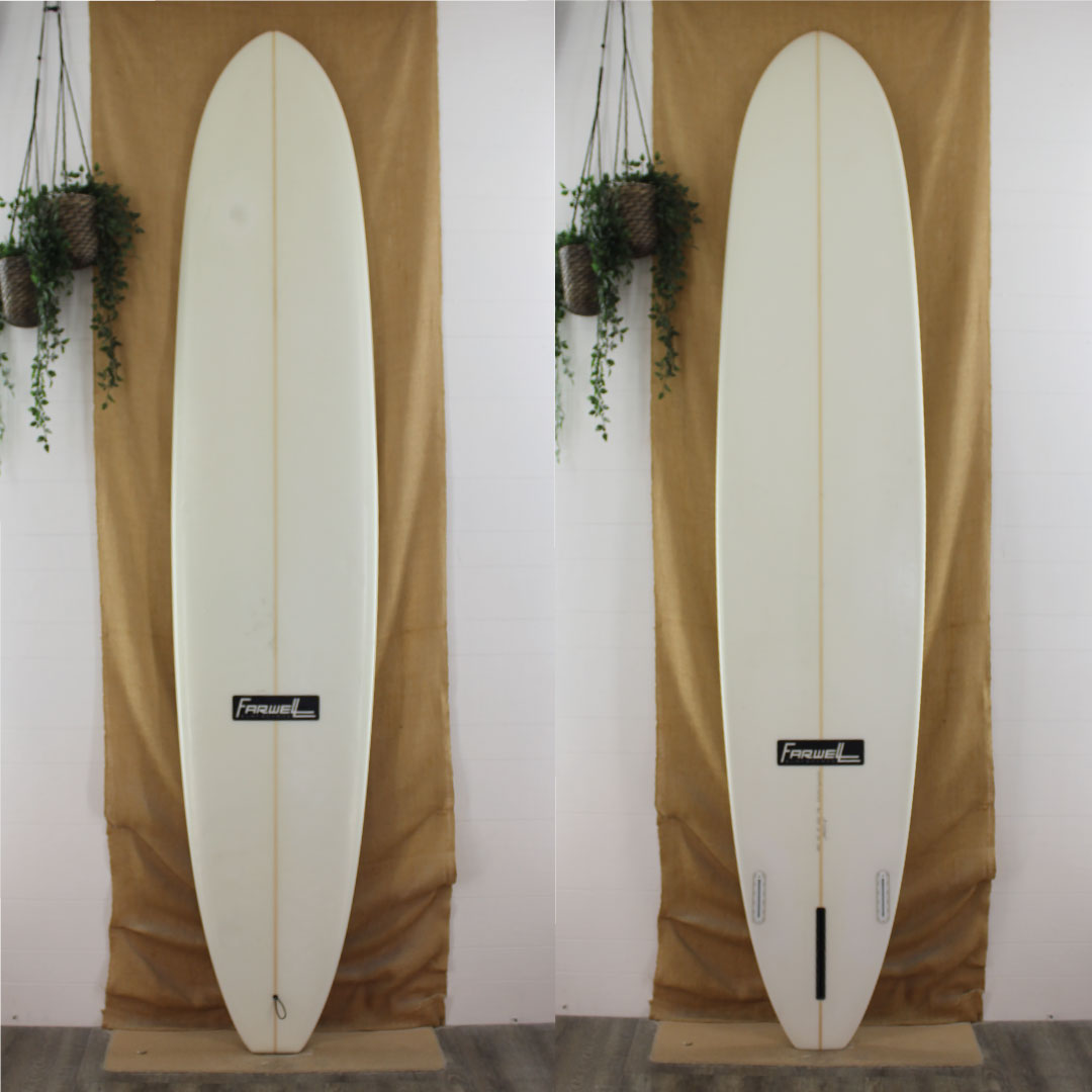  USED Farwell 9'6" X 22 7/8" X 3" Poly Longboard(Used 5830)