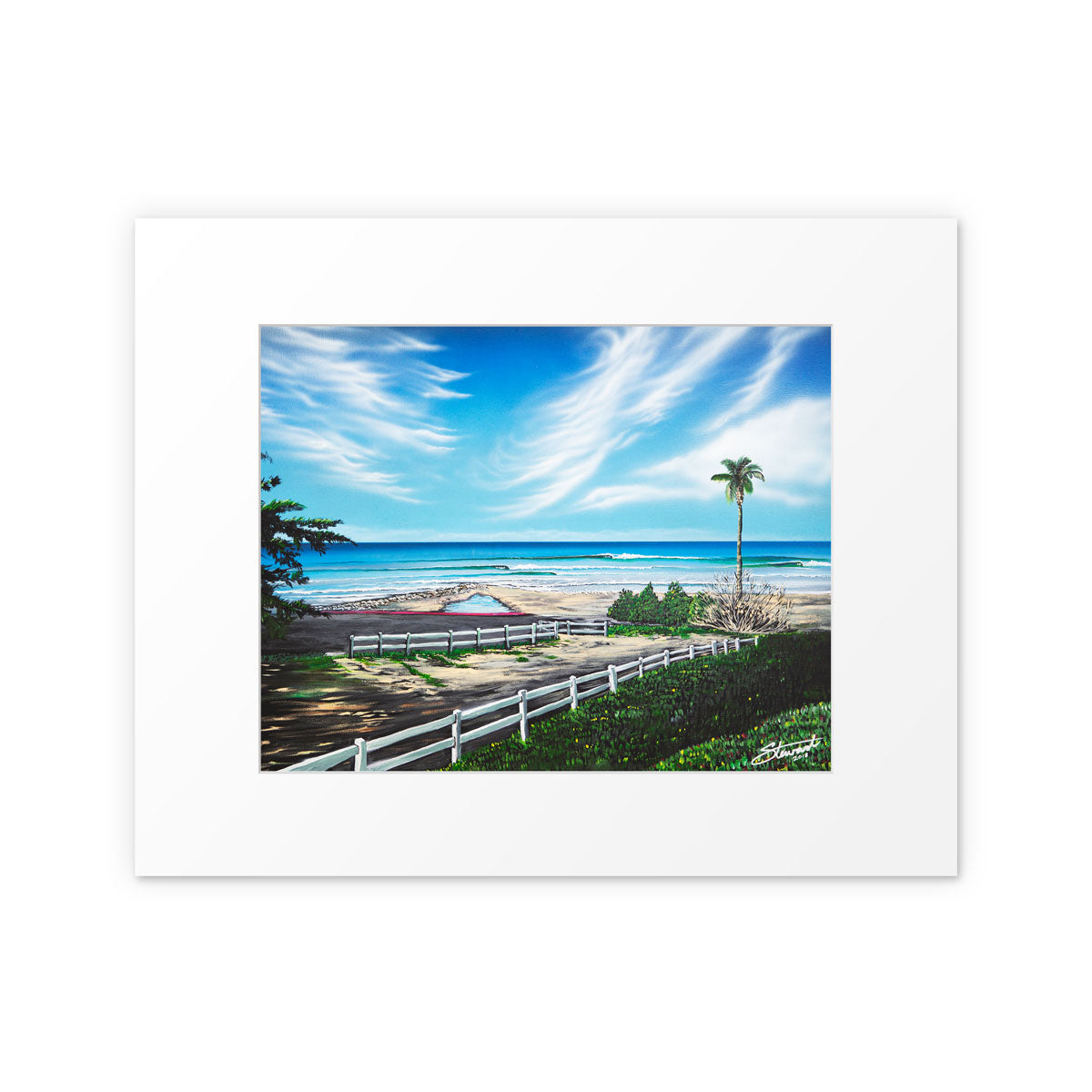  BILL STEWART CHURCH ART PRINT(Bill Stewart Church Print)