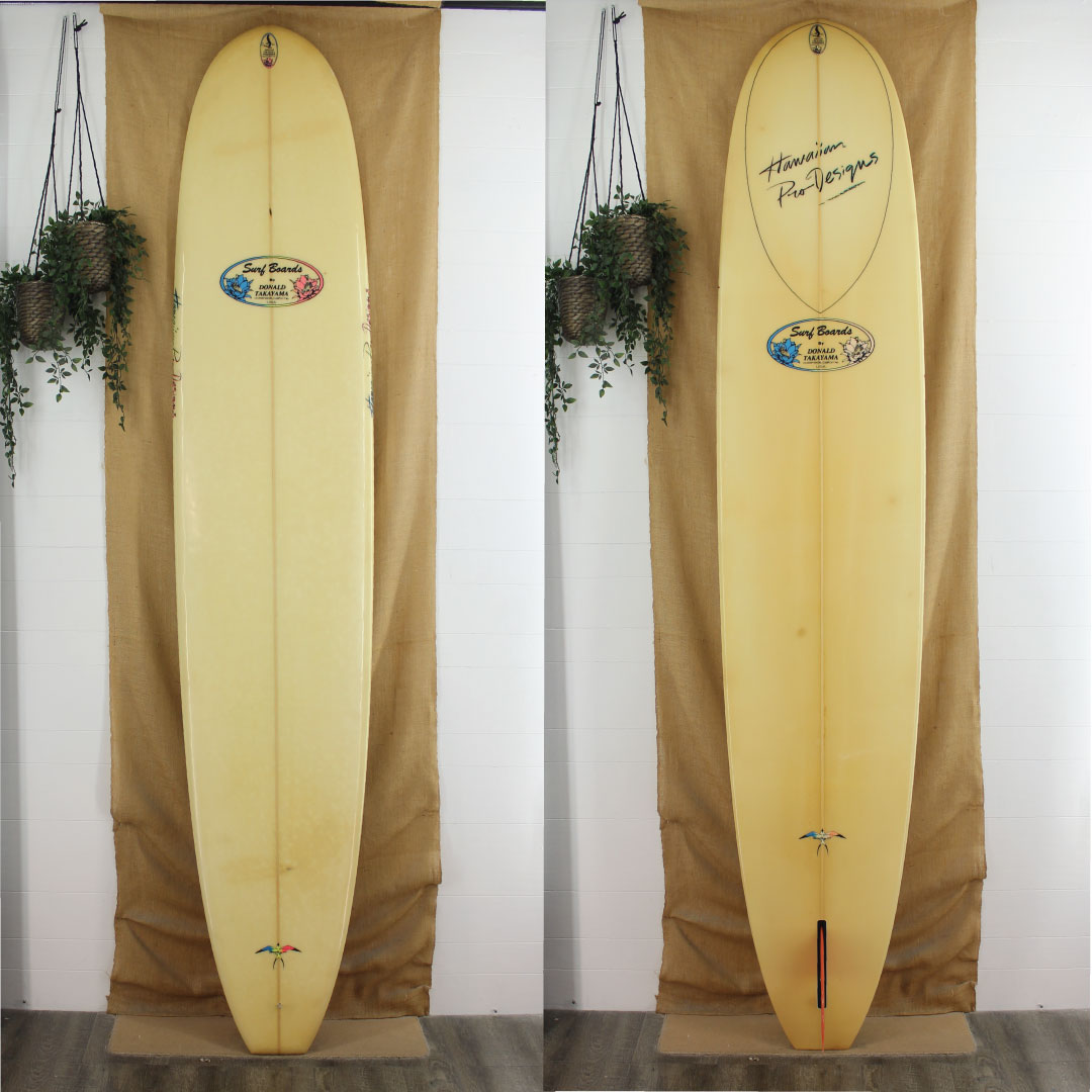  USED Takayama 10'0" X 23 3/8" X 3 1/4" POLY Longboard(Used 5845)
