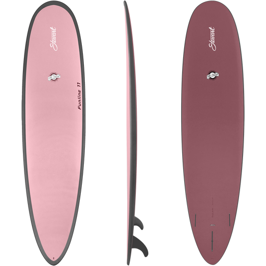  8' HYDROCUSH FUNLINE (8'0 X 23" X 3 1/4") MAUVE(8 Hydrocush Funline 80 X 23 X 3 1 4 Mauve)