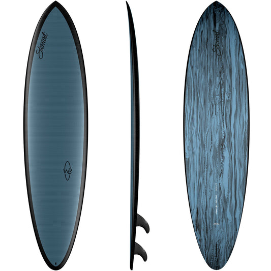  7'6 HYDROCUSH WILD BILL (7'6 X 22" X 2 7/8") SLATE(76 Hydrocush Wild Bill 76 X 22 X 2 7 8 Slate)