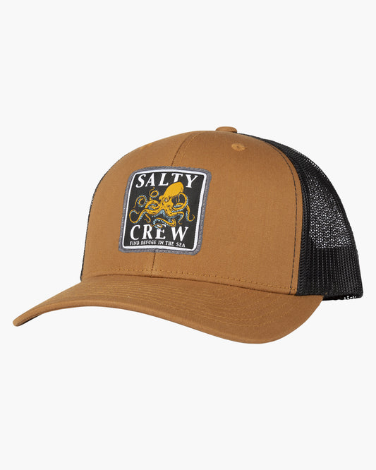  SALTY CREW INK SLINGER RETRO TRUCKER HAT CAM/BLK(Salty Crew Ink Slinger Retro Trucker Hat Cam Blk)