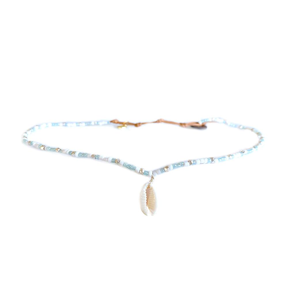  LOTUS & LUNA SEED BEAD NECKLACES(Lotus Luna Sead Beed Necklaces)