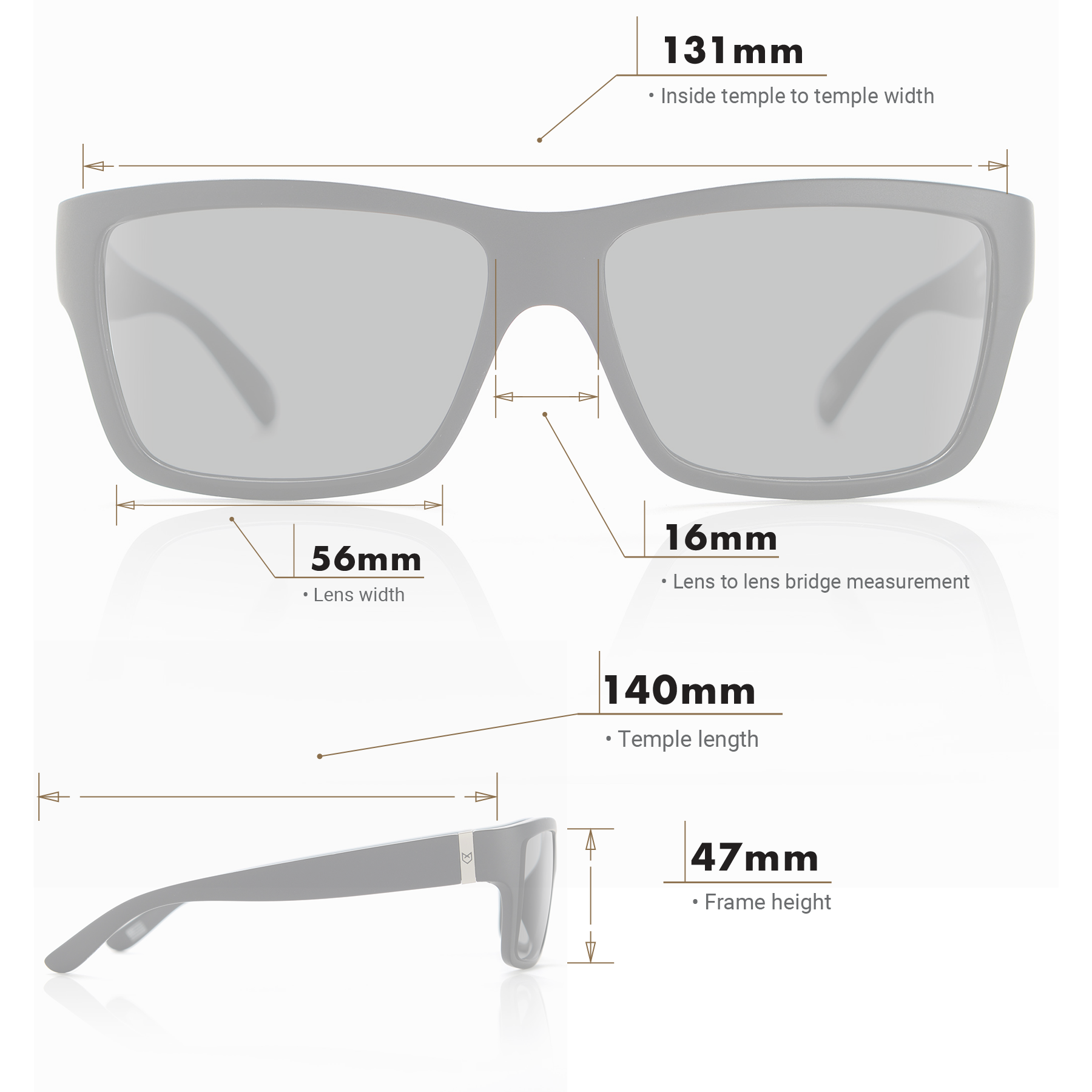 MADSON PISTON POLARIZED SUNGLASSES(Madson Piston Polarized Sunglasses)