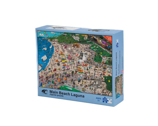 MAIN BEACH LAGUNA JIGSAW PUZZLE(Main Beach Laguna Jigsaw Puzzle)