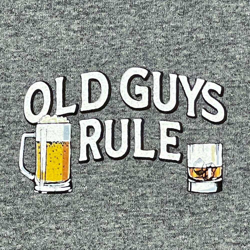  OLD GUYS RULE - GLASSES T-SHIRT(Old Guys Rule Glasses T Shirt)