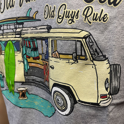  OLD GUYS RULE - OLD VAN & THE SEA T-SHIRT(Old Guys Rule Old Van The Sea T Shirt)