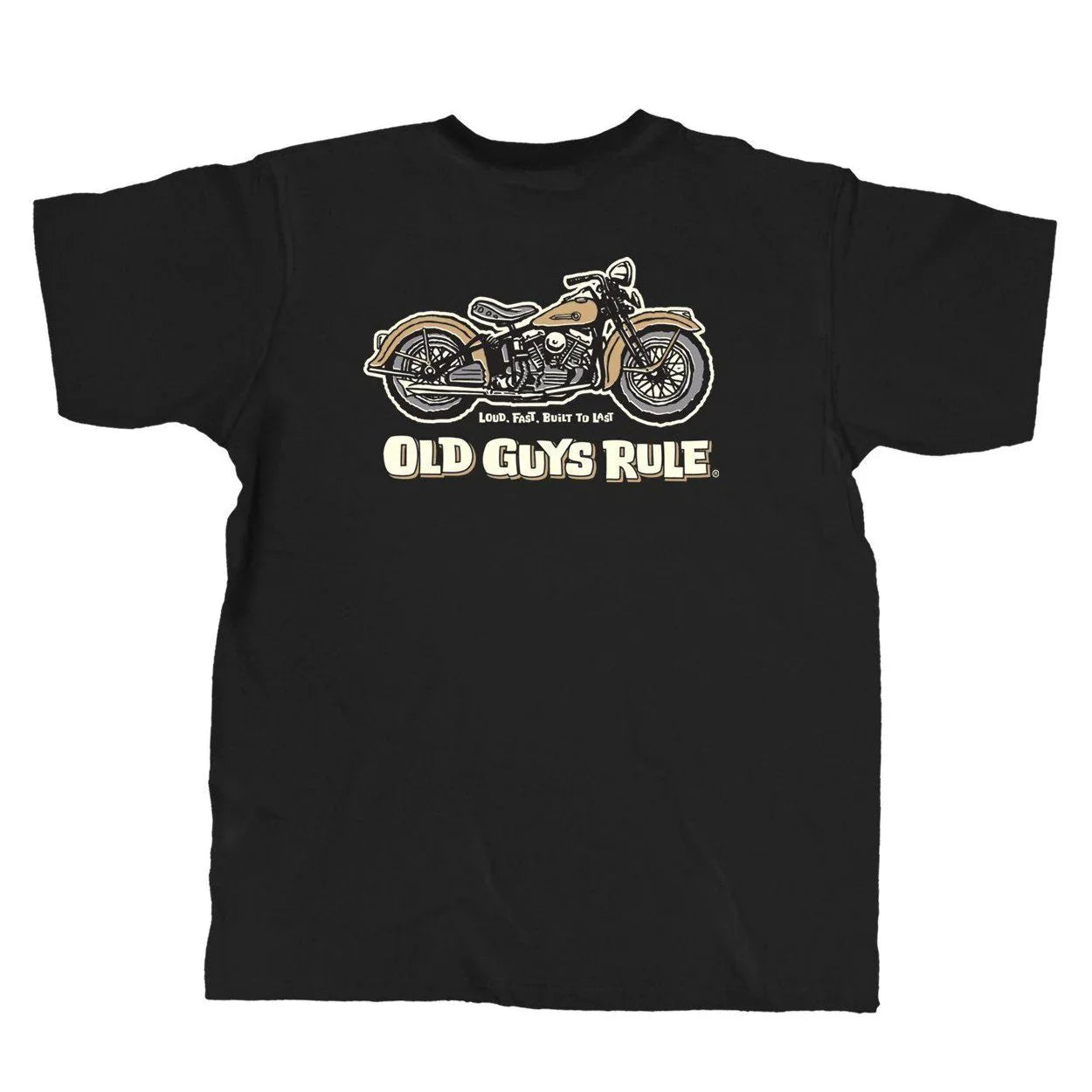  OLD GUYS RULE - PANHEAD T-SHIRT(Copy Of Old Guys Rule Waves T Shirt)