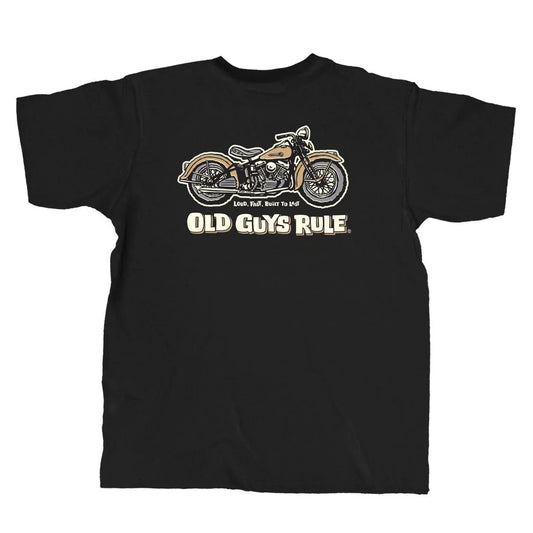  OLD GUYS RULE - PANHEAD T-SHIRT(Copy Of Old Guys Rule Waves T Shirt)