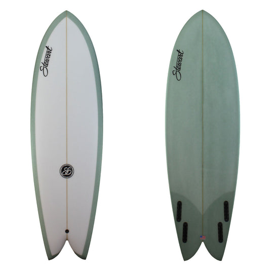  6'0" Retro Fish (6'0", 21 1/4", 2 3/4") B#128560(Retro Fish 128560)