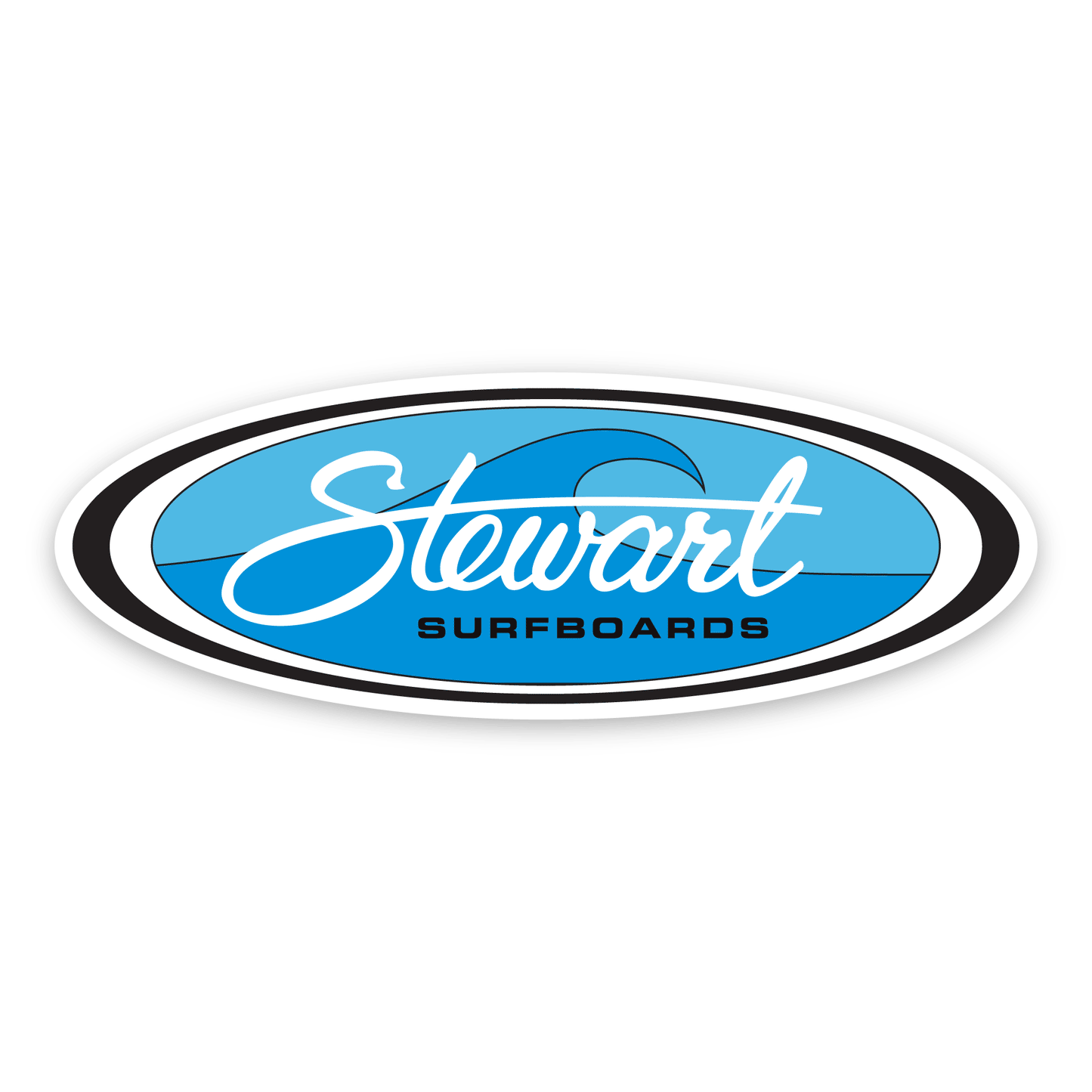  STEWART OVAL STICKER LARGE(Stewart Oval Sticker)