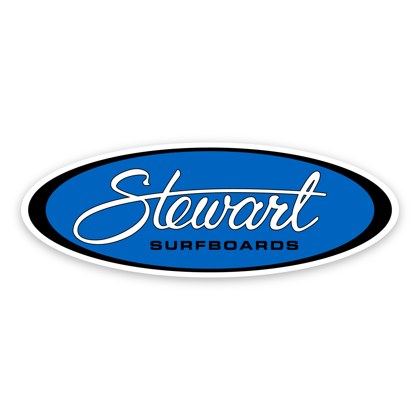  STEWART OVAL STICKER LARGE(Stewart Oval Sticker)