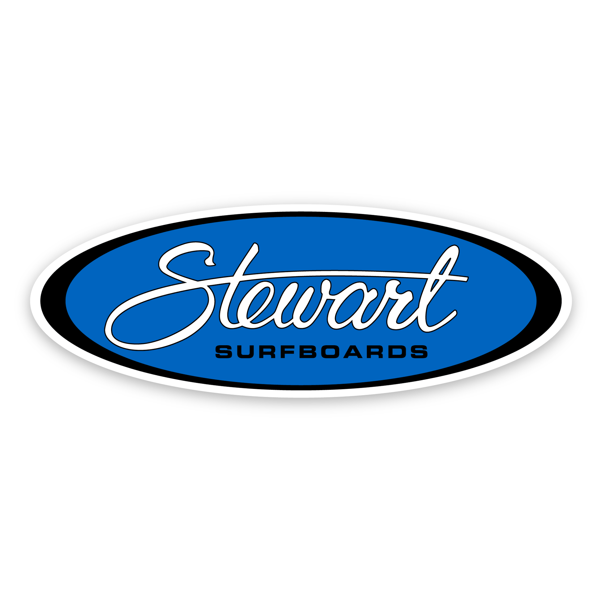  STEWART OVAL STICKER LARGE(Stewart Oval Sticker)