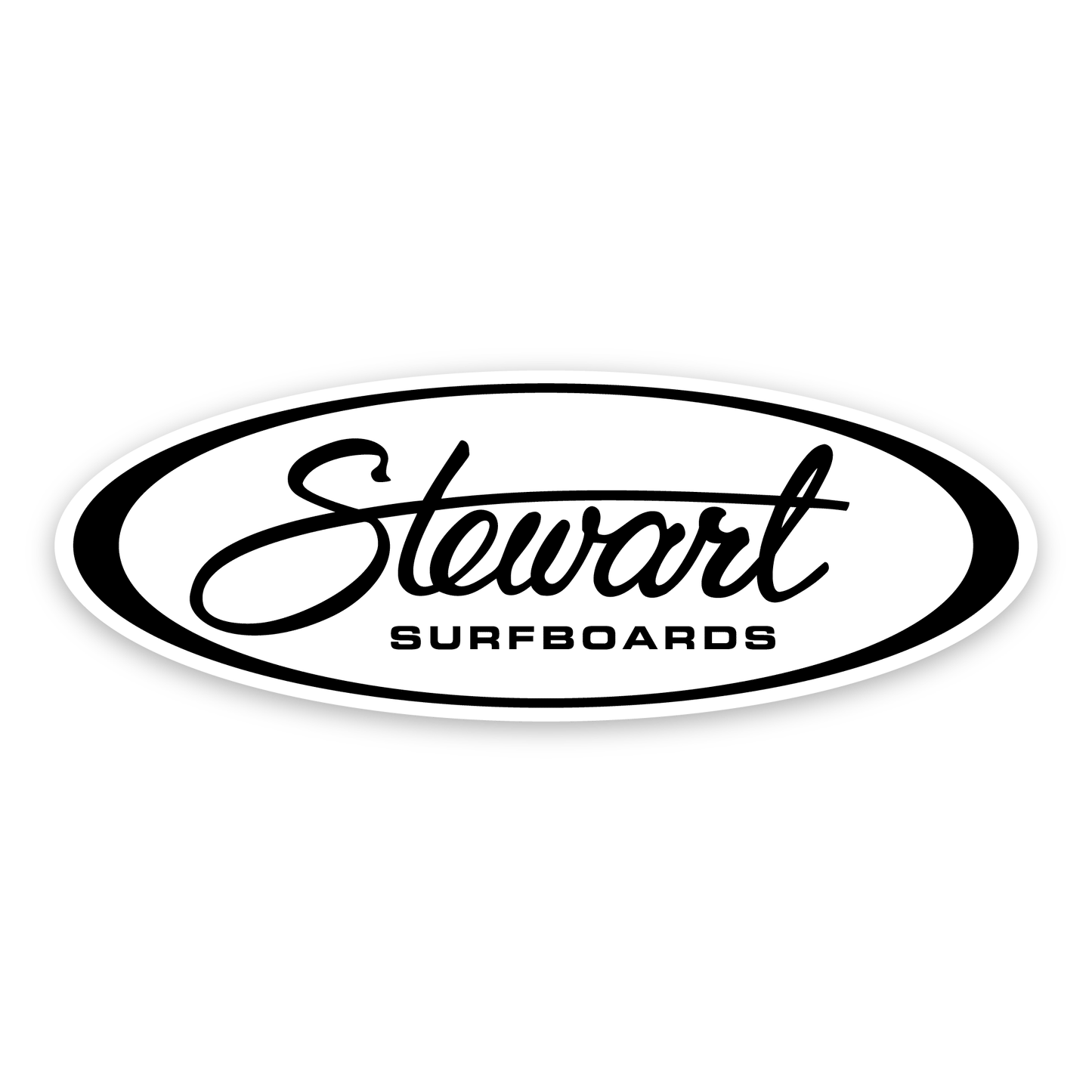  STEWART OVAL STICKER LARGE(Stewart Oval Sticker)
