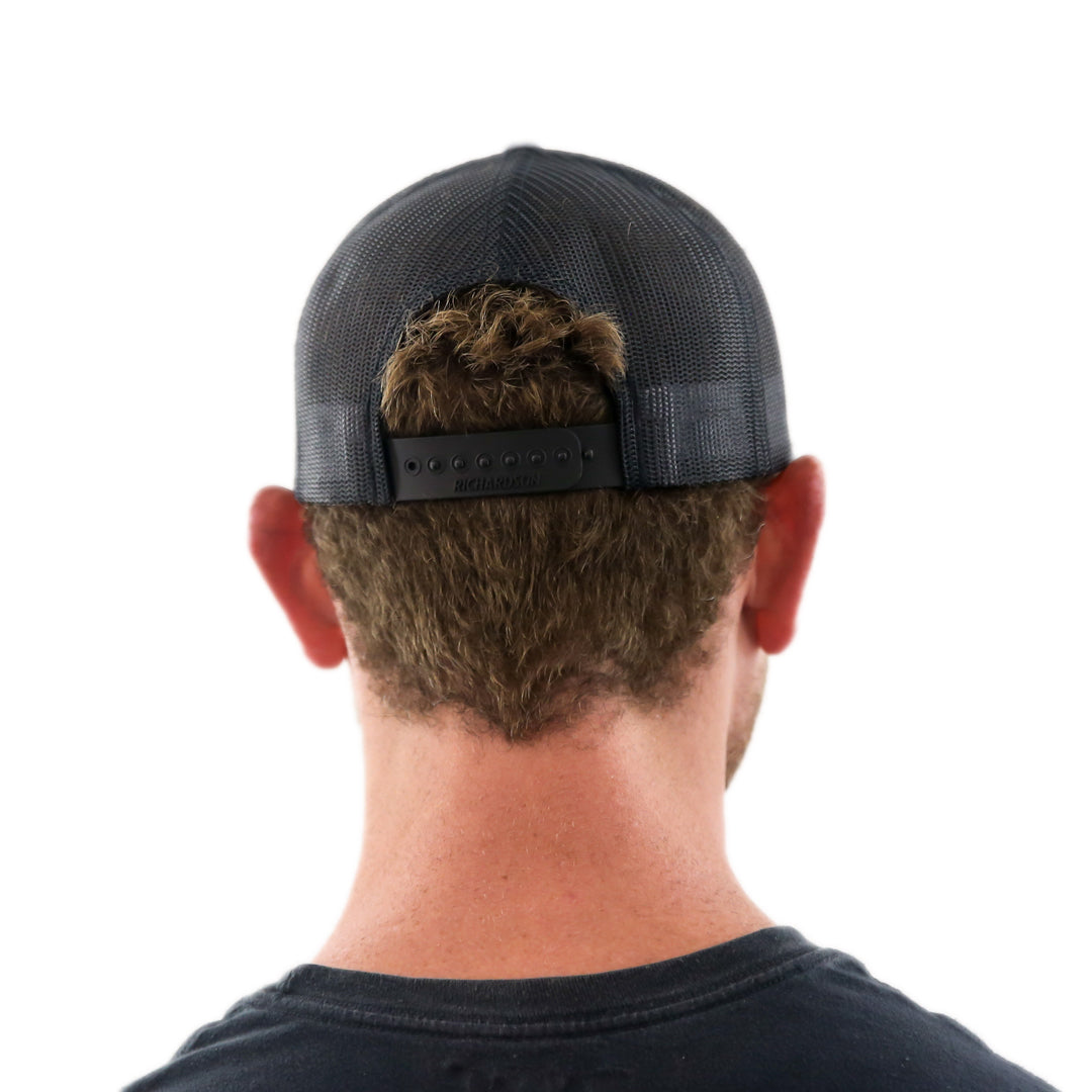 STEWART SCRIPT RETRO TRUCKER HAT(Stewart Script Retro Trucker Hat)