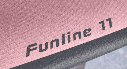  8' HYDROCUSH FUNLINE (8'0 X 23" X 3 1/4") MAUVE(8 Hydrocush Funline 80 X 23 X 3 1 4 Mauve)
